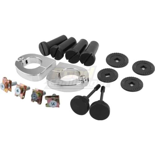 Motorcycle CNC Quick Release Mounting Hardware For Harley Street Glide FLT Lower Vented Fairing 1883-2020