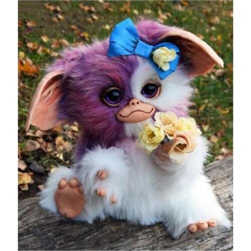 Full 5D DIY Animal Cute Big Ear Monkey Diamond Painting Needlework Cross Stitch Crystal Embroidery Home Decoration XN827