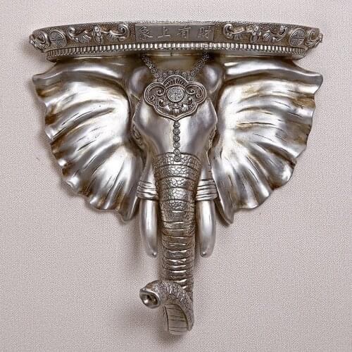 Elephant elephant pendant hanging large as good as water head of modern European Home Furnishing decoration 0295