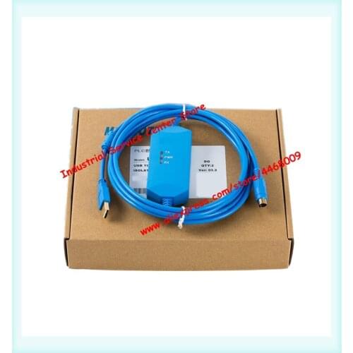 Applicable To Q Series PLC Programming Cable Data Download Connection Communication Cable With Isolation USB-QC30R2