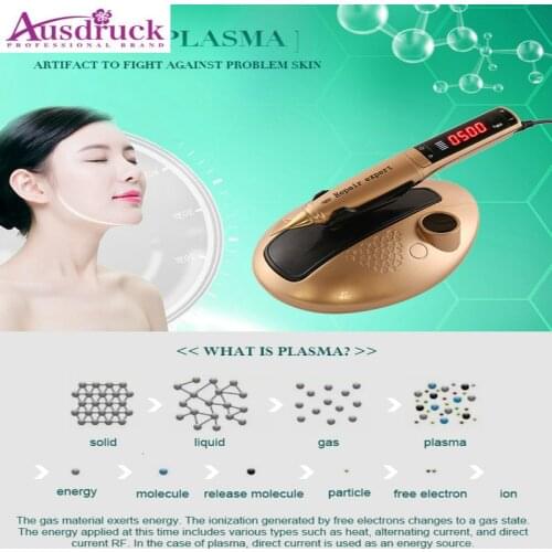 Professional face lifting co2 tattoo high frequency ultra micro plasma pen ozone