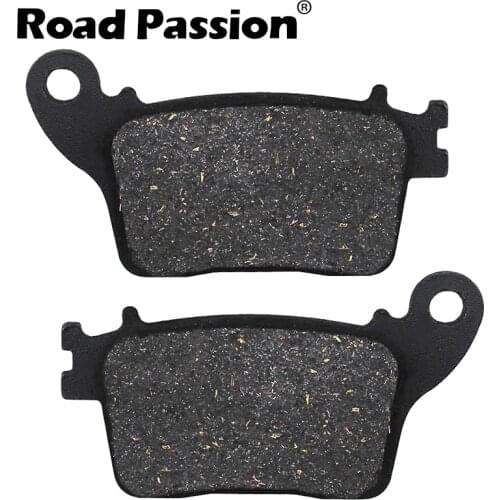 Road Passion Motorcycle Rear Brake Pads For Honda CB600F CB 600F 2007-2013 CBR600RR CBR1000RR CBR600 CBR 600 1000 RR 2006-2016