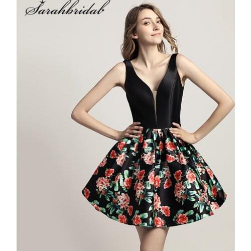 Женские вечерние платья выше колена Sarahbridal China At AliExpress