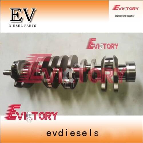 Steel DB58TIS DB58 Crankshaft for Doosan DX150LC DH150W-7