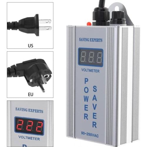 36KW 90-250V Intelligent Electricity Saving Box Smart LED with Saving Device Electricity Bill Killer Up to 35% for Home / Office