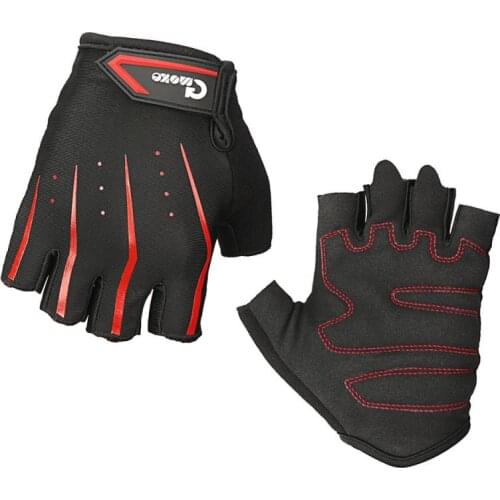 1Pair Gel Half Finger Cycling Gloves Anti-Slip Anti-sweat Bicycle Left-Right Hand Gloves Men Women Breathable Shockproof Gloves