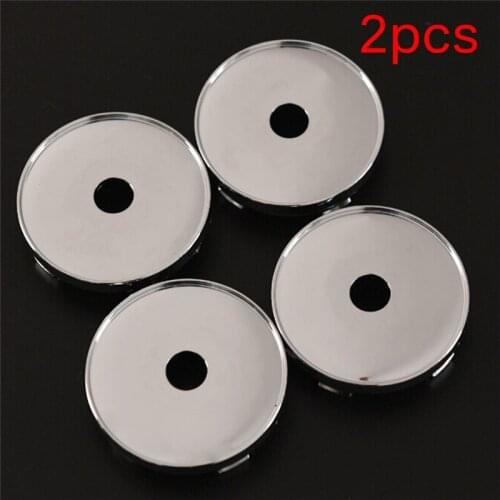 2Pcs Car Van Alloy Wheel Center Hub Cap Sticker Plastic Wheels Accessories Durable