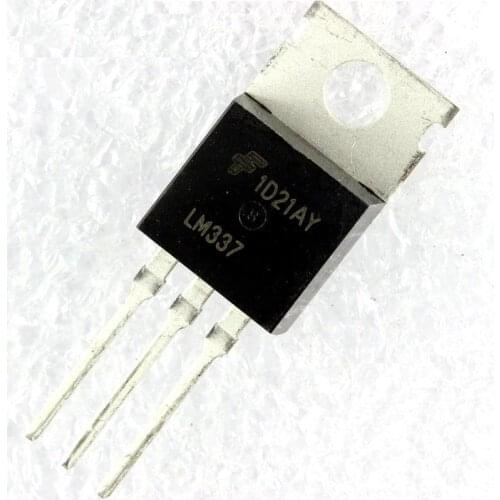 5 PCS LM337T LM337 TO-220 Negative Adjustable Regulator IC NEW