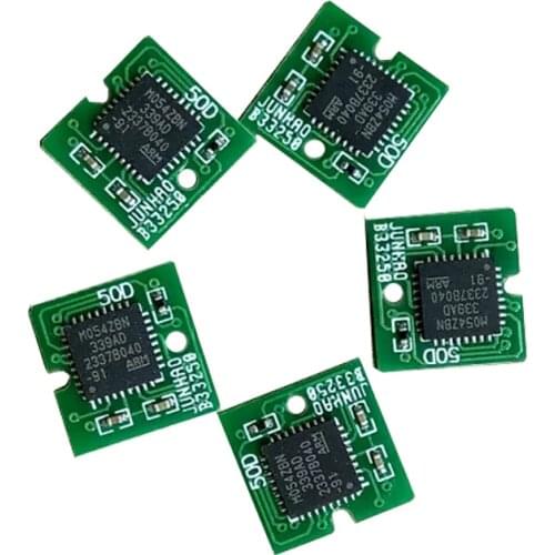 5pcs T7080 nk Cartridges Chips For Epson T3080 T5080 T7080 T3280 T5280 T7280 Printer For Epson T7080 Auto Reset Chip