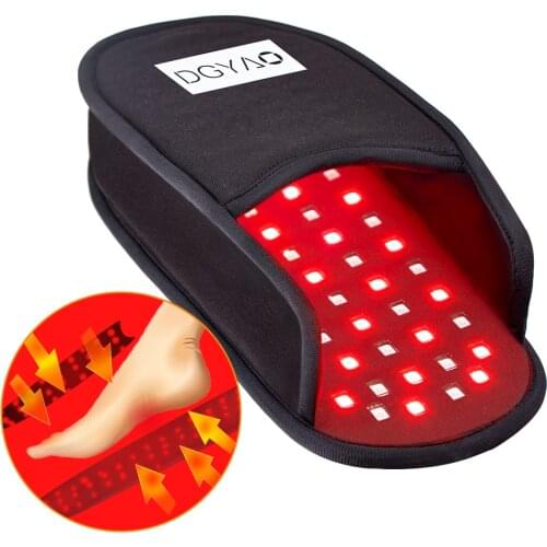 Physiotherapy Apparatus RED LIGHT Therapy Surface Mounted Device Home Use INFRARED LIGHT for Arthritis FOOT Pain Relief Slipper