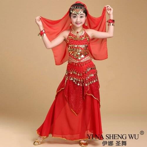 Child&Adult Belly Dancing Costume Sets Egyption Egypt Belly Dance Costume Bollywood Costume East Indian Dress Bellydance Costume