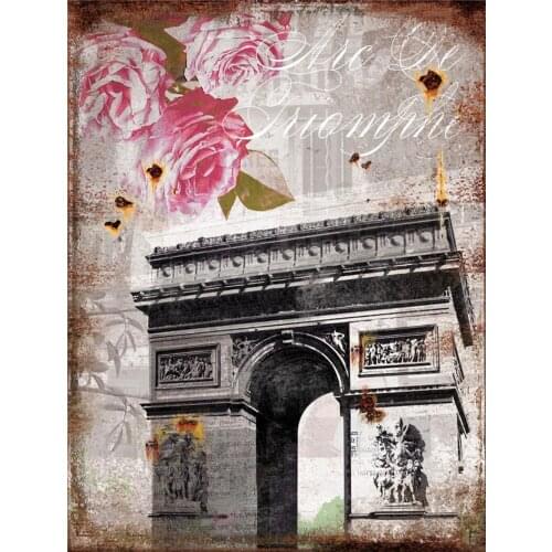 Metal Sign Kitchen Decoration Tourist Attractions Posters on the Wall Stickers Room Decor Vintage Metal Plate Beach Movie Poster