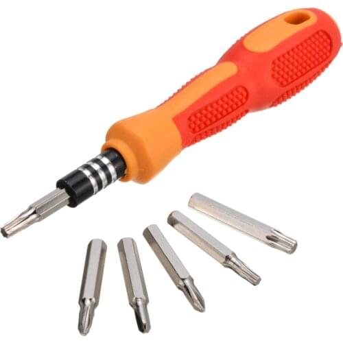 Multi 31in1 Precision Screw Driver Kit Phone Computer Electronic Repair Screwdriver Steel Tips Bits Rotating Cap DIY Repair Work