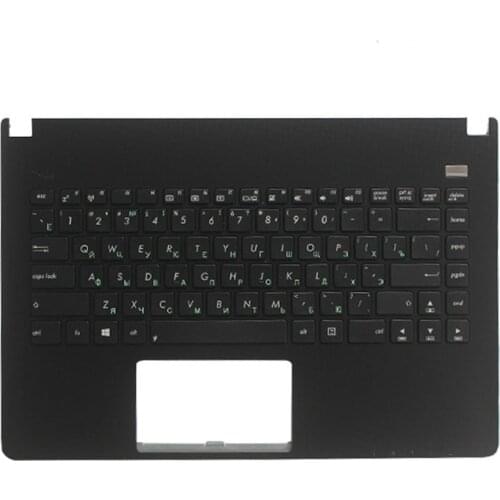 New Russian Keyboard for Asus X401 X401A X401U Black keyboard With Palmrest Upper Laptop Keyboard