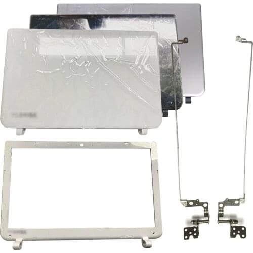 NEW Laptop LCD Back Cover/Front Bezel/Hinges For Toshiba Satellite L50B L50-B L55-B S55T-B S55-B B1BLI0RC02S DTG33BLILC00