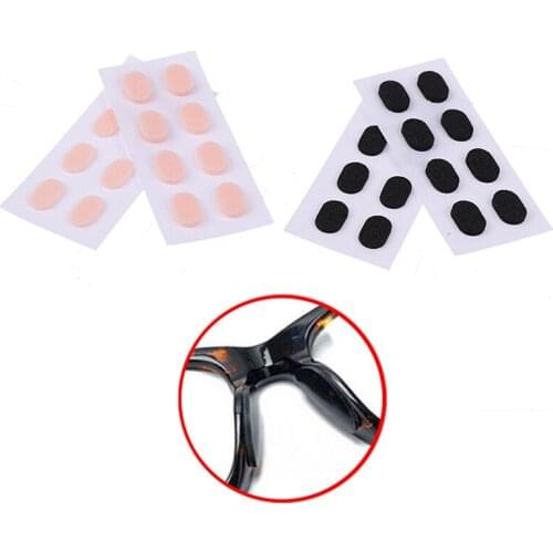 Anti-slip Silicone Nose Pads For Eyeglasses Glasses Frame Stick On Nose Pad Eyewear Accessories