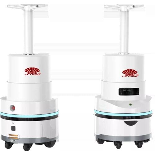 Spray Disinfection Robot with Autonomous Navigation Max.16L Tank for Regular & Immediate Spraying Mode Controlled by Mobile APP