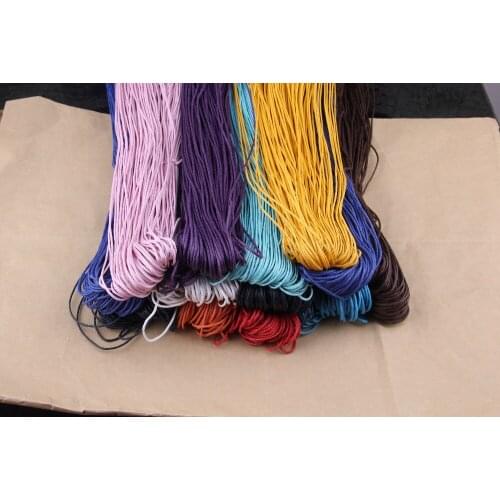 Thick 1.5MM 80meters Waxed Cotton Cord for Bracelet