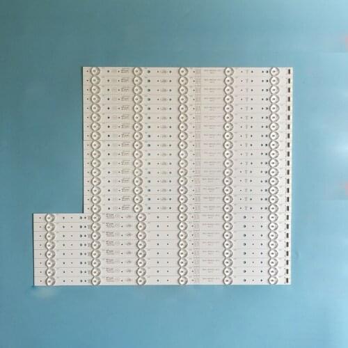 1Set (16PCS*5LED+8PCS*6LED) LED Backlight For 65M6E 65E6000 Light Bar 5800-W65002-LR10 5800-W65002-0P10 Screen RDL650WY