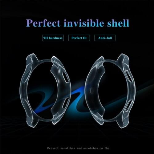 360 Degree TPU Protector Case For Samsung Galaxy Watch 42MM SM-R810 / Galaxy 46MM / Gear S3 Frontier soft Protective cover