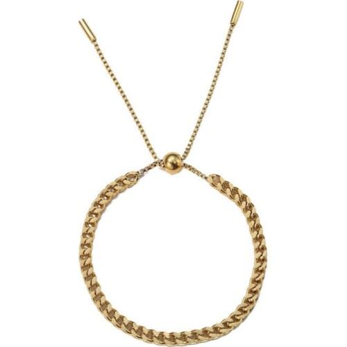 Golden Wheat Ear Titanium Steel Bracelets For Woman Korean Fashion Jewelry Goth Girls Simple Bracelet