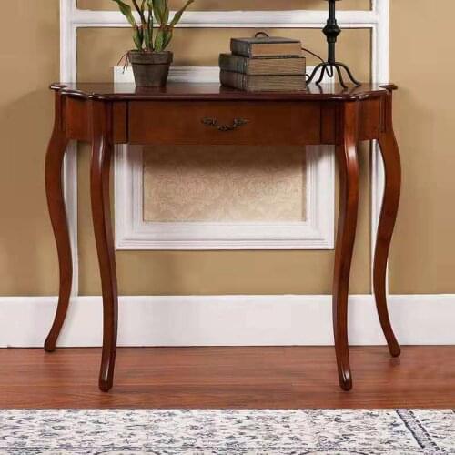 American solid wood porch table living room porch cabinet sofa back a few corridor cabinet worship table