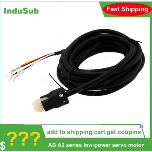 ASD-ABPW0015 ASD-ABPW0020 AB A2 Series low-power Servo Motor Power Cable 15m 20m