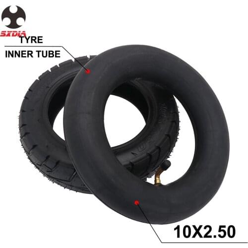 For Gas Electric Scooters E-bikeBalance Drive Bicycle Motorcycle 10*2.5 Inch Heavy Duty Inner Tube outer Tyre
