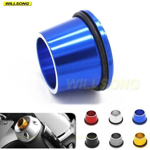 Exhaust Pipe Muffler Tail End Cover Tip Cap For YAMAHA TMAX530 2012 2013 2014 2015 2016 Year Motorcycle Accessories Parts