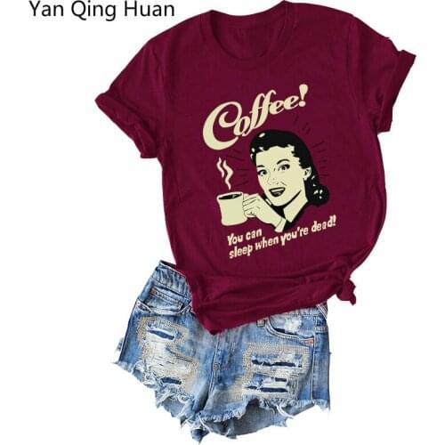 Summer Hot Characters Print Harajuku Womens Tees 2019 New Fashion Casual Round Neck Cotton Short-sleeved T-shirt Tops