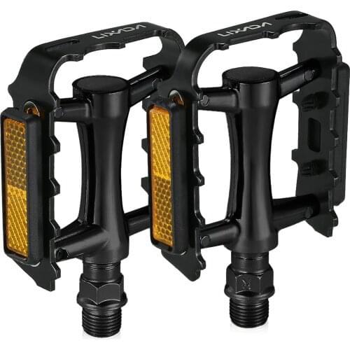 Lixada Bike Pedals Lightweight 9/16IN Bearing Bike Pedal mtb/bmx/Road Bike MTB Bicycle Cycling Pedals Bicycle Parts Pedals