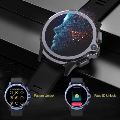 2020 Newest Face Unlock 4G SmartWatch SIM Card Bluetooth Phone Call GPS Smart watch Heart Rate Monitoring Sports Modes Men Watch