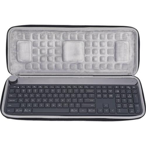 Carrying Case Portable Storage Bag for Logitech Craft Advanced Wireless Keyboard
