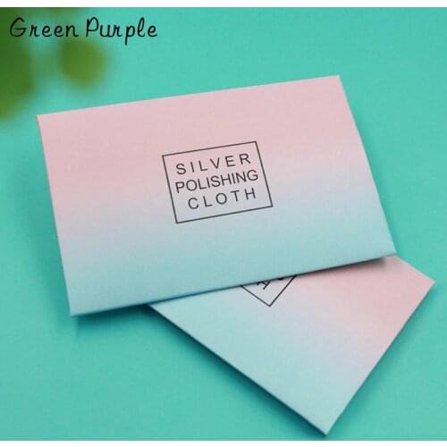 Pink Polish Cloth Clean Jewelry Clean 925 Silver Jewelry Gold Jewelry Anti Tarnish Tools Wipe Maintain Special Polish