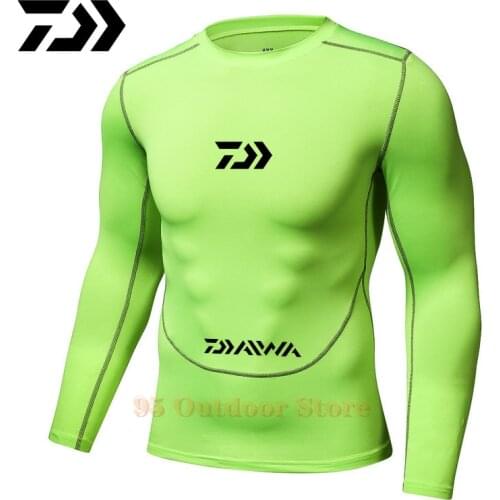 DAIWA Shirt Fishing Clothing Outdoor Long Sleeve Quick-Drying UV Breathable Professional Fishing Clothes Sport Fishing Shirts