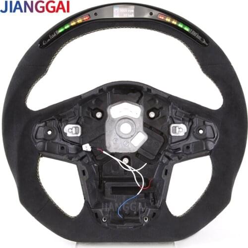 Steering Wheel Fit For Supra MKV A91 A90 LED Shift Alcantara Racing Wheel