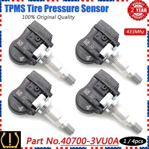XUAN Tire Pressure Monitor Sensor TPMS 40700-3VU0A For Nissan Rogue NOTE QASHQAI TIIDA Hatchback X-T Renault ESPACE V KOLEOS