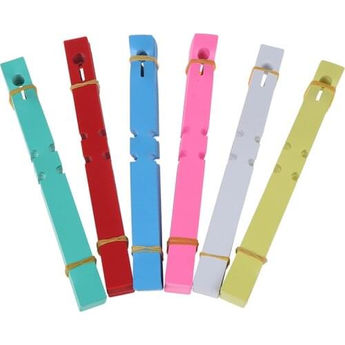 100Pcs Set Plant Markers Durable Solid Color Tree Ornament Signage Gardening Label Prompt Card Hang Tag Reusable