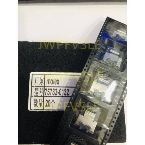 75783-0132 36 Position SAS, Mini Receptacle Connector Solder Surface Mount, Right Angle