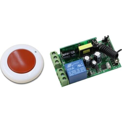 AC 85-250V Wireless Remote Control Switch 1 CH 1CH 10A Relay Receiver Wireless Power Remote Control Switches For Light Lamp LED