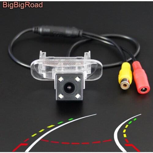 BigBigRoad Car Intelligent Dynamic Track Rear View Camera For Mercedes Benz B Class B150 B160 B170 B180 B200 W242 W245 W246