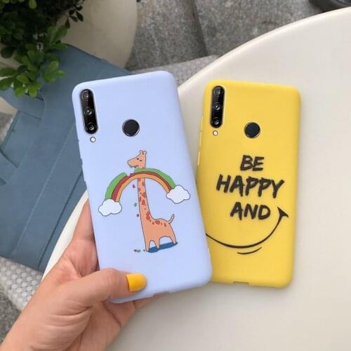 Case For Huawei Y7p 2020 Cover Cute Cartoon Soft Slim TPU Funda for Huawei Y7 Prime 2019 Protector Shell For Huawei Y7 2019 Case