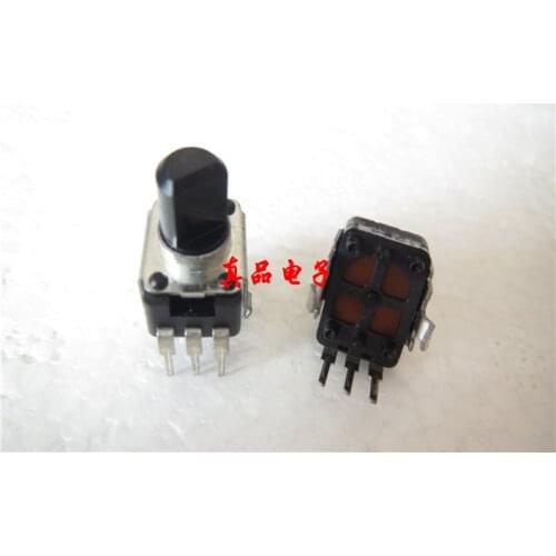 Imported Taiwan Fuhua 503WT 09 type 50K single vertical potentiometer Half handle length 8MM switch