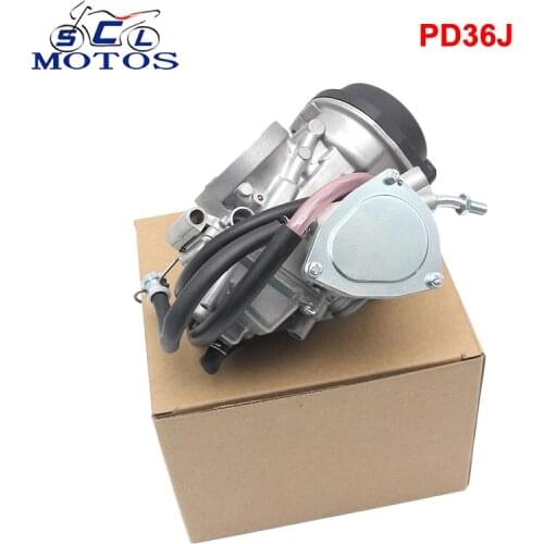 Sclmotos - Motorcycle PD36J 36mm Carburetor for Kawasaki KLF400 KSF400 KVF400 For Suzuki LTZ400 Carburador Carb Quad ATV Racing