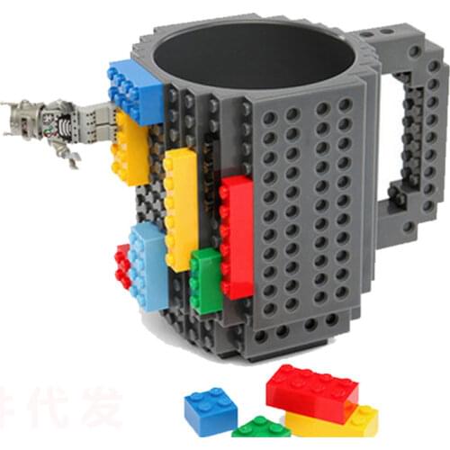 Taste Blocks Cup DIY Assembly Coffee Cup Mug Creative Assemble Stress Reliever Water Cup Gift Funny Mugs