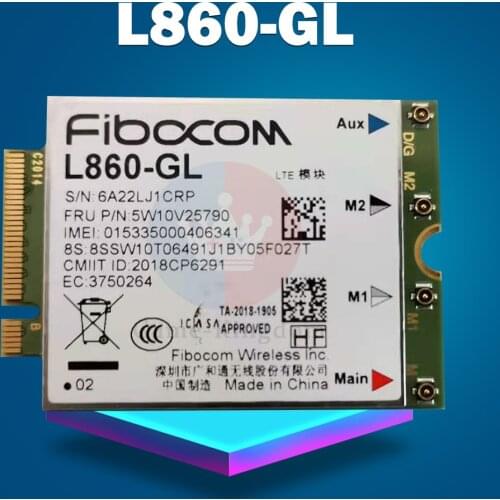 Lenovo Thinkpad X1 Carbon 7th 8th 4G Module L860-GL Global Version 2019 2020 FRU: 5W10V25790