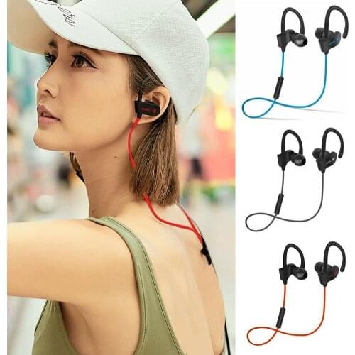 Hot Sale Sports In-Ear Wireless Bluetooth Earphone With Mic Stereo Phone Headset 6 Earbuds Earphones For iPhone Samsung Bass