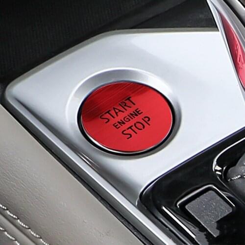 Lsrtw2017 Car Gear Panel Engine Start Button Cover Elec Electronic Handbrake Trims for Nissan Teana Altima 2019 2020 2021 Auto