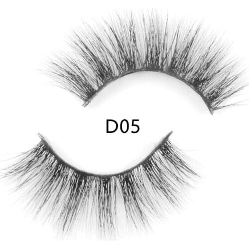 TDANCE Natural Thick 3D Messy Mink Hair Lashes 5D Real Mink Eyelash Long Wispy Dramatic Makeup Beauty Extension False Eyelashes