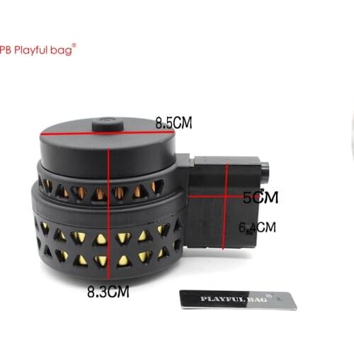 Outdoor Essential parts Nylon jingming 8 9 10 ACR Hollow Water bullet Cartridge drum DIY player love toys gun accessories IA01